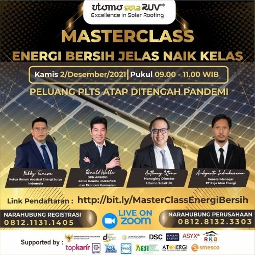Webinar Masterclass Energi Bersih Jelas Naik Kelas | TopKarir.com